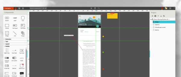 Mockplus（摩客） 是一款簡潔高效的原型圖設(shè)計(jì)工具